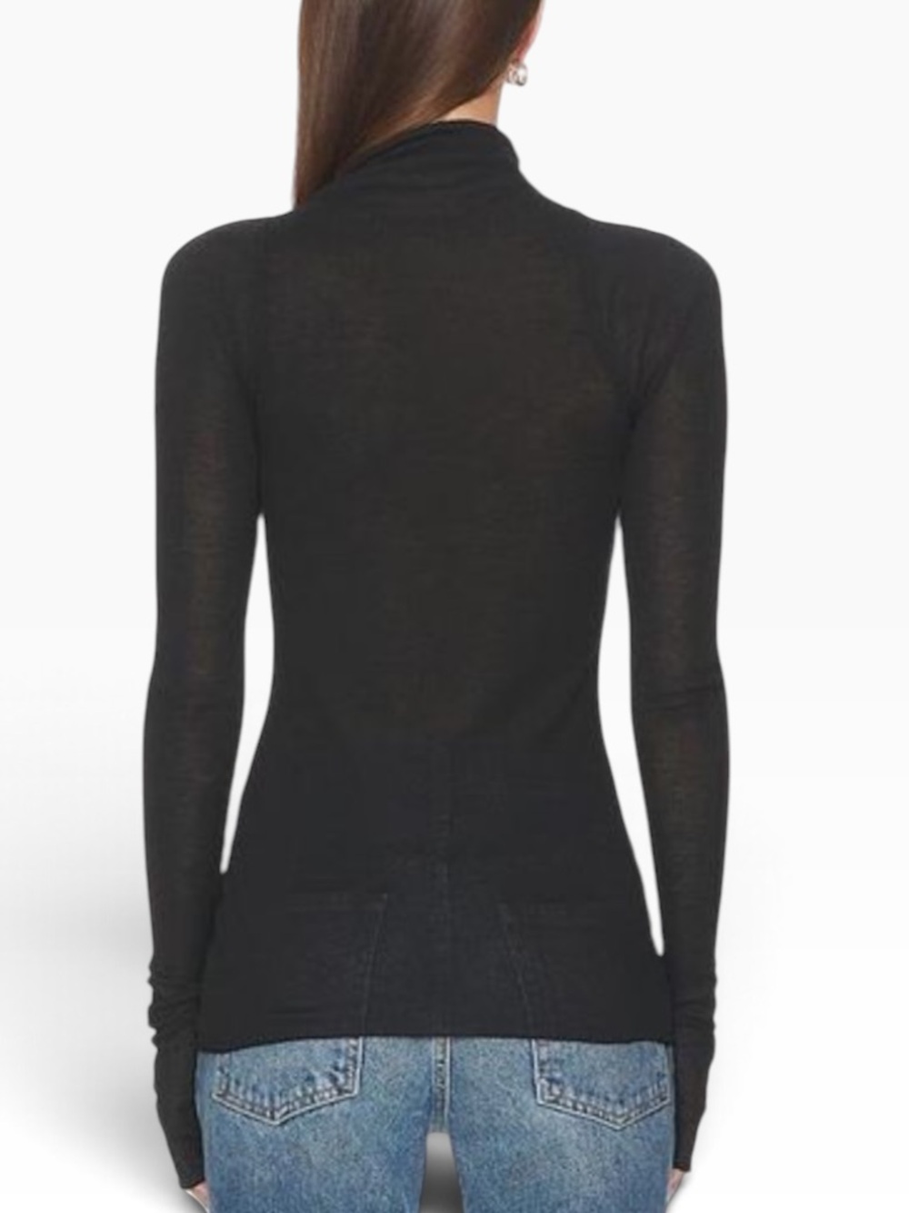 NWT Free People Intimately Close To Home Layering Top in Black Small - Picture 2 of 9